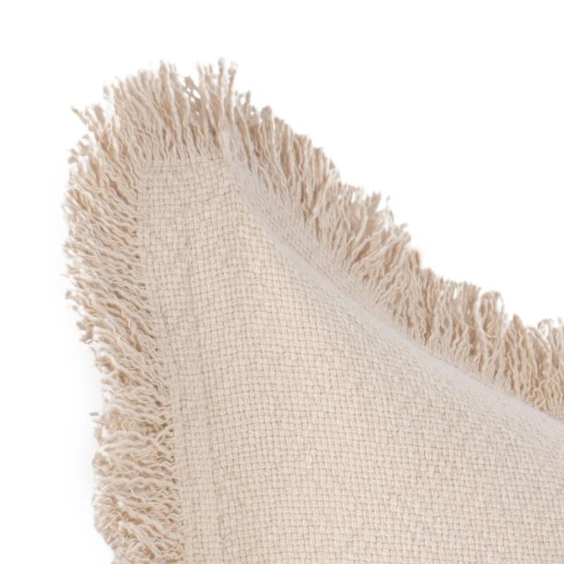 Villa by Classic Home Agatha 22" Linen Blend Throw Pillow