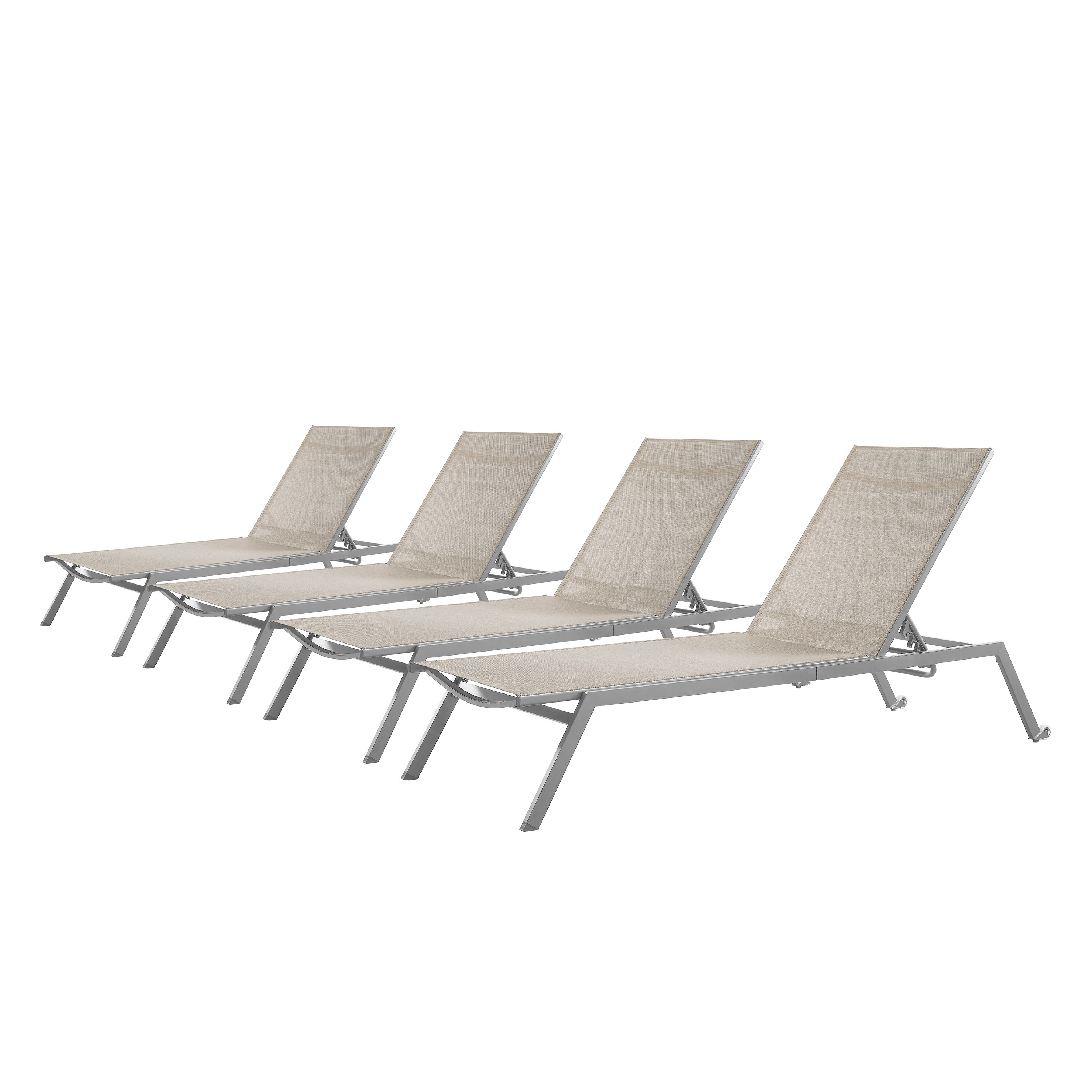 Corvus torino adjustable sling fabric patio chaise lounge best sale
