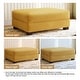 preview thumbnail 34 of 56, Modern Corduroy Fabric Oversized Accent Ottoman