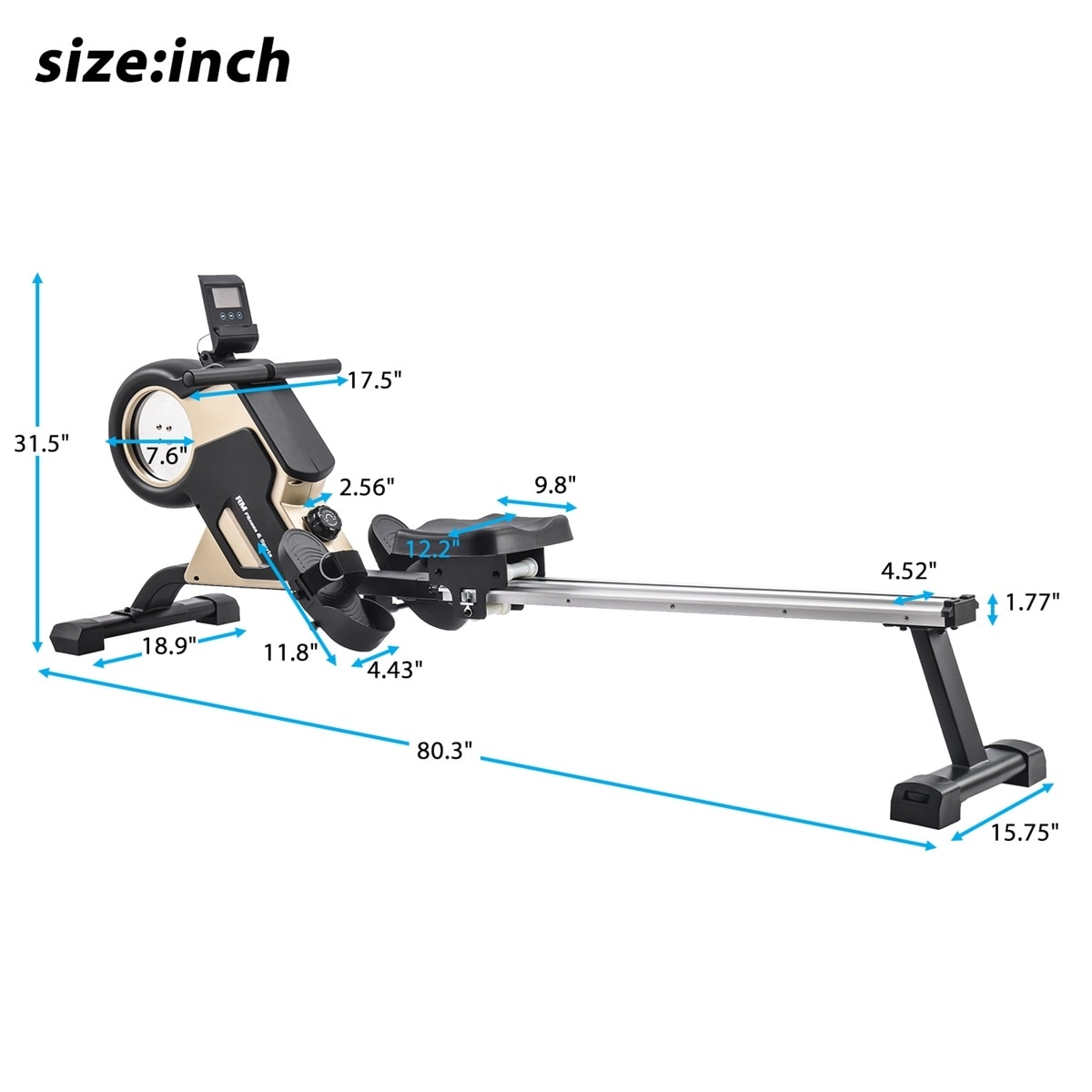 Merax deals magnetic rower