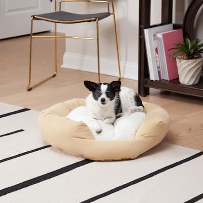 Happy Hounds Moxy Buttercream Donut Dog Bed