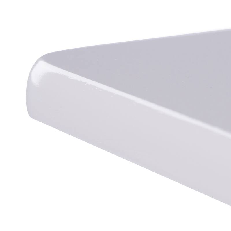 Alex Set of 2 Snack Tables White Finish