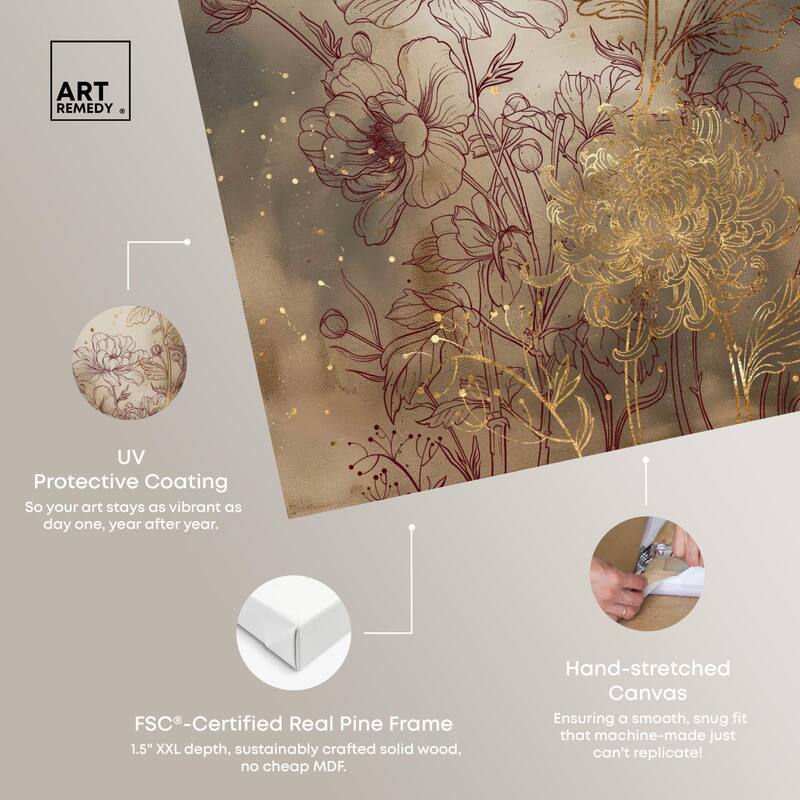 Flourishing Canvas by Art Remedy, Gallery Wrapped