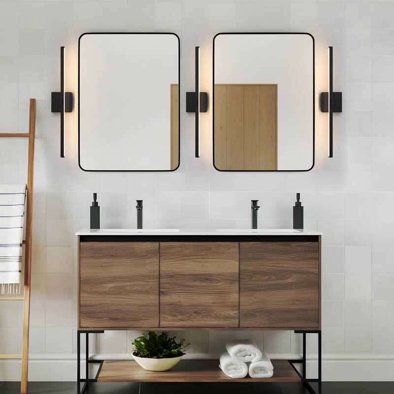 Modern Vanity Lighting Fixtures 24/32/39'' Bathroom Vanity Lights Over Mirror Wall Sconce for Bathroom