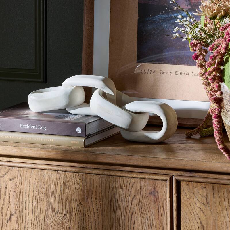 Lori Chain-Ivory - 16.25W x 3.75D x 3.75H