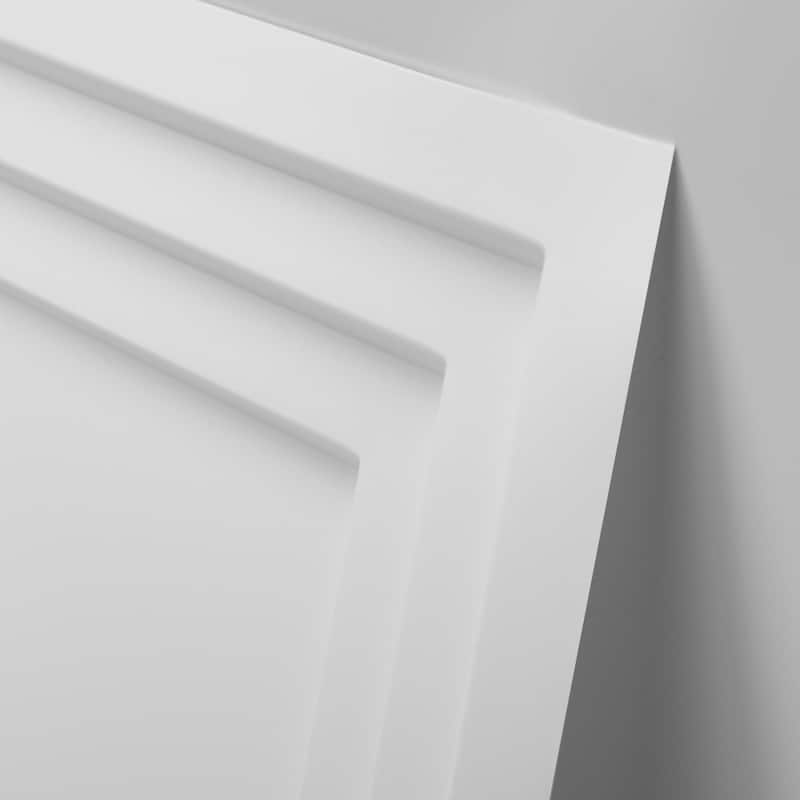 Atr3d 12pcs 24"x24" PVC 3D Wall Panel Ceiling Tile White or Black Cover 48 Sq.Ft.