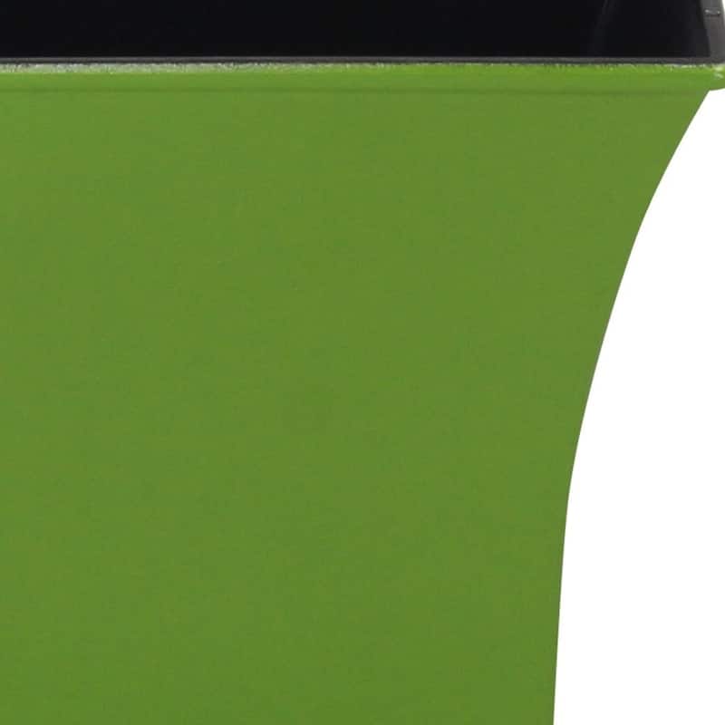 HomeRoots 5" Lime Green Recycled Plastic Indoor Outdoor Novelty Nursery Pot