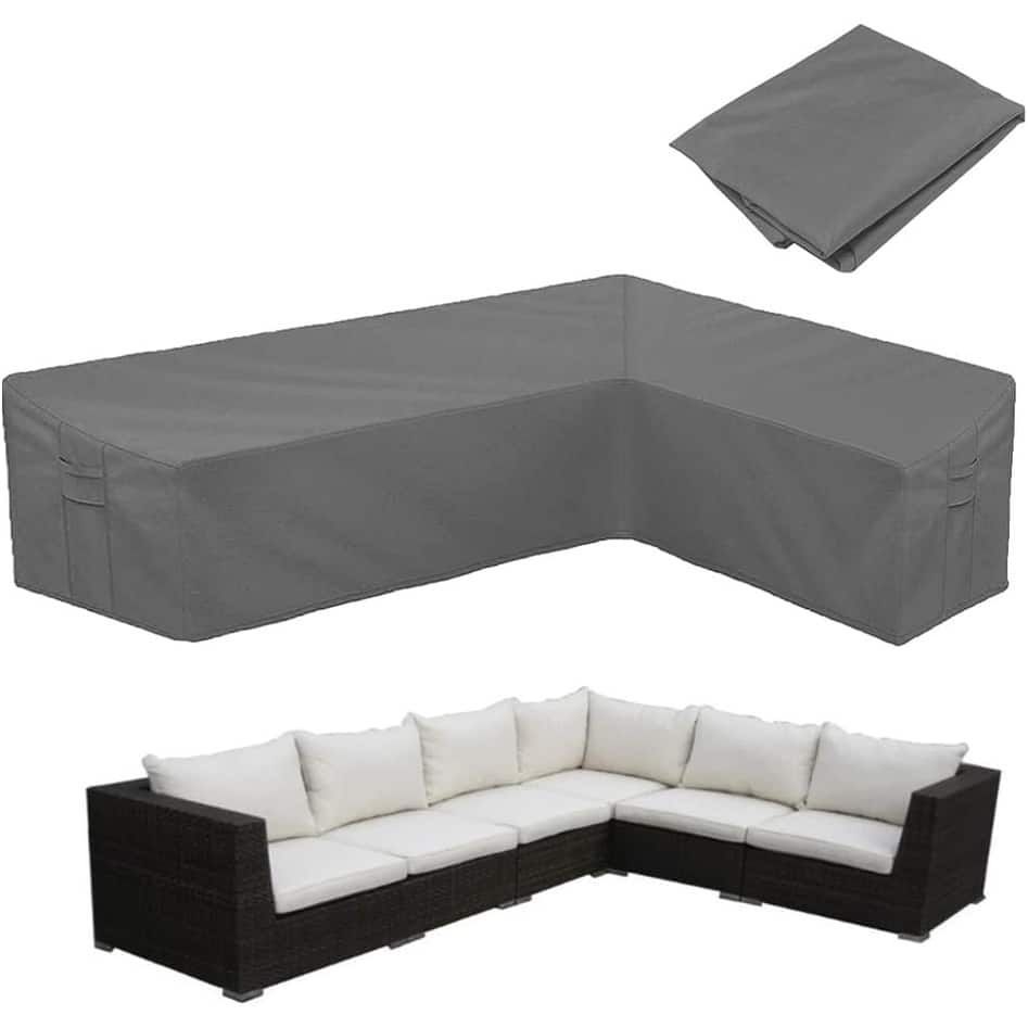 Patio Sectional Sofa Cover Heavy Duty Waterproof