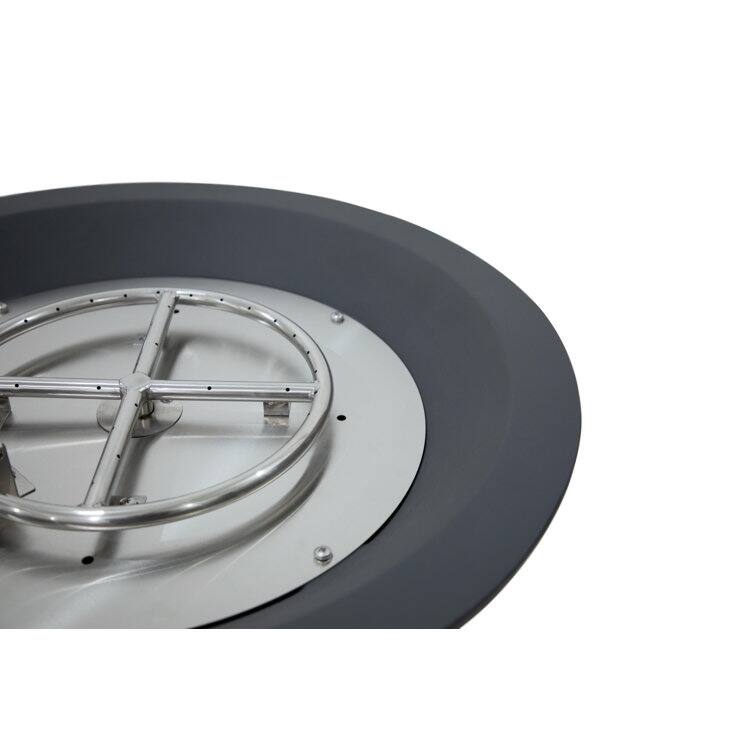 Portland 27" Round Concrete Fire Bowl by AMS Fireplace