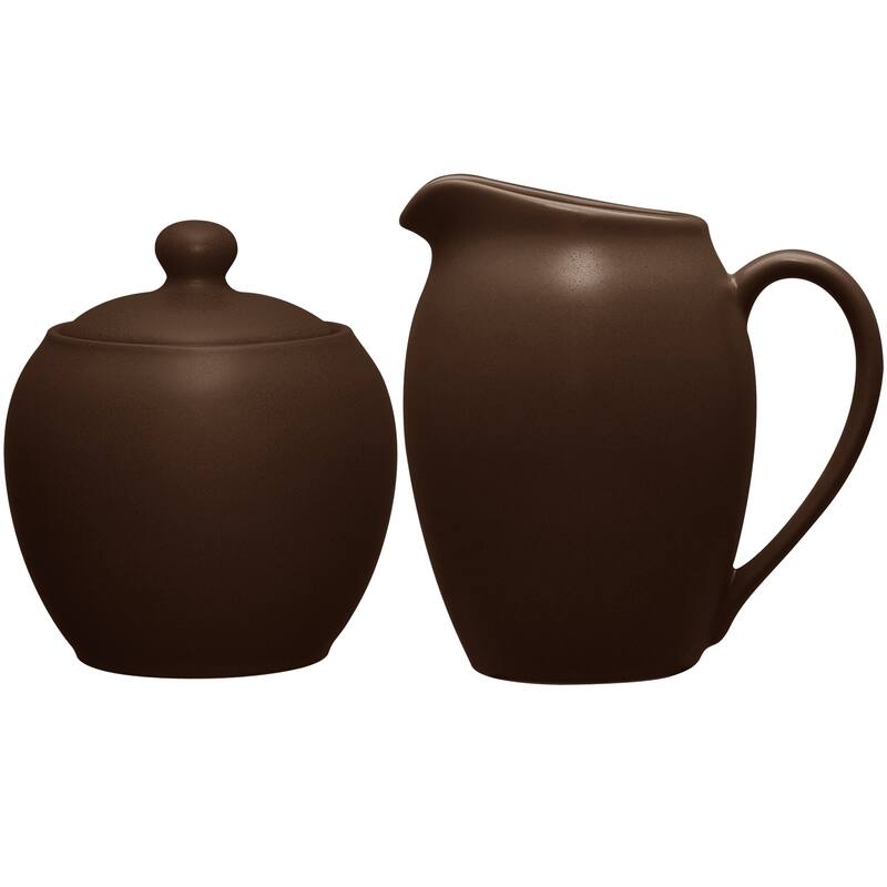 Noritake Colorwave Sugar & Creamer Set - Chocolate