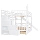 preview thumbnail 28 of 42, Castle Style Bunk Bed w/2 Drawers, 3 Shelves & Slide