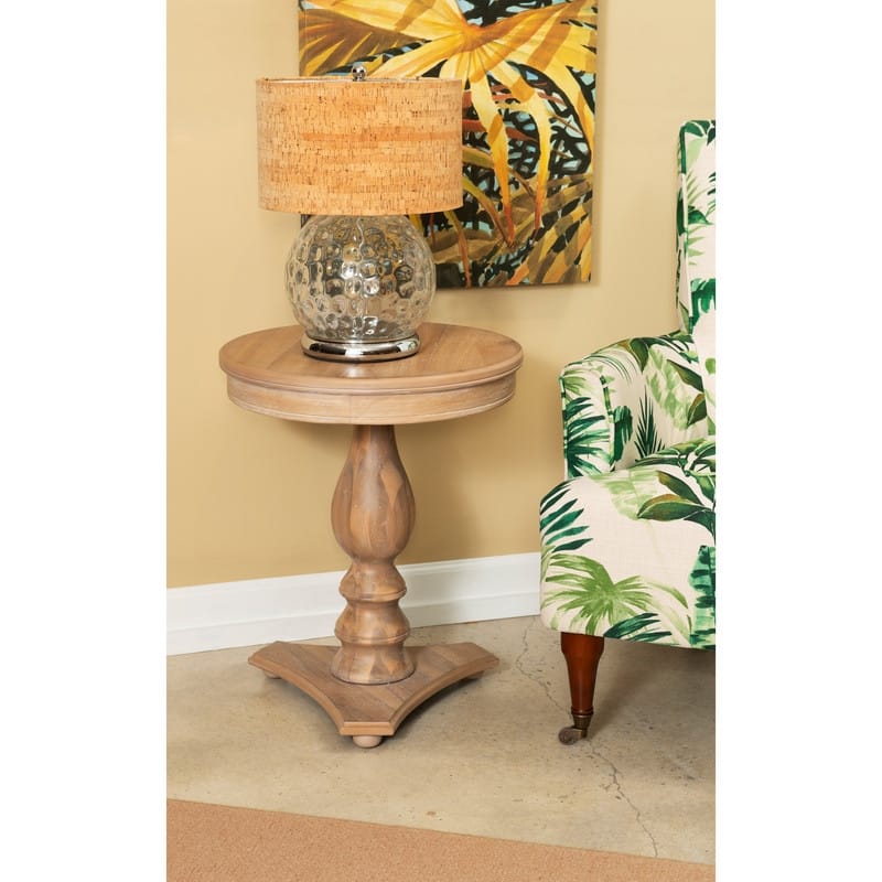 Linon Stanton Round Accent Side Table