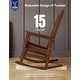 preview thumbnail 64 of 134, WINSOON All Weather HIPS Outdoor Rocking Chair, Set of 2