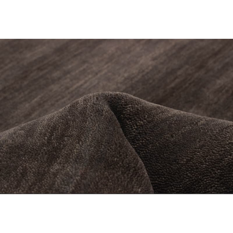 Kashkuli Gabbeh Grey Rug 2'7" x 6'5" - 2'7 x 6'5