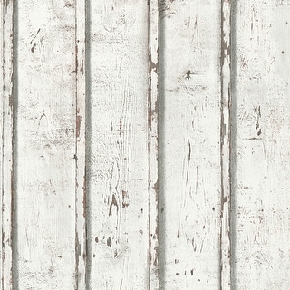 Galerie Wallcoverings Woods and Wicker Collection Dual Stripe Wood Effect Matte Finish Vinyl on Non-woven Wallpaper Roll