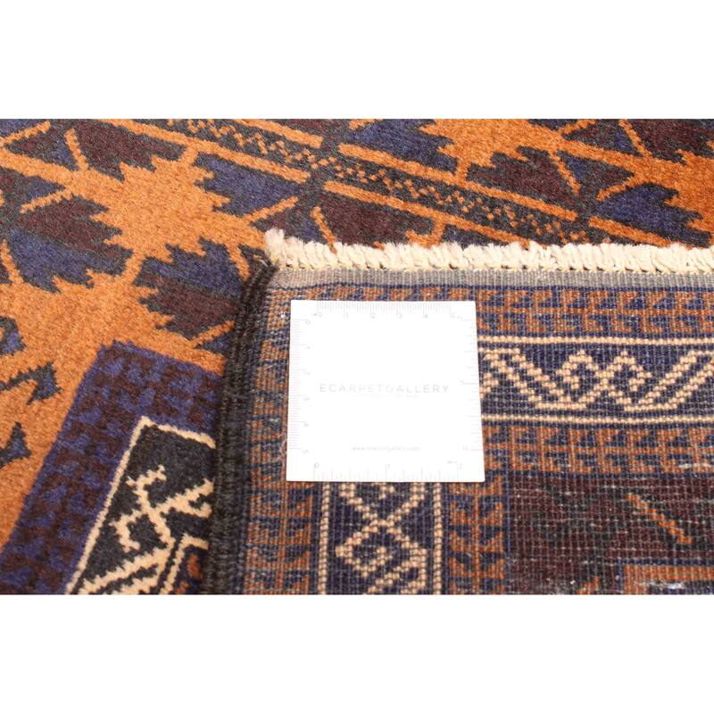 ECARPETGALLERY Hand-knotted Teimani Brown Wool Rug - 3'2 x 4'11
