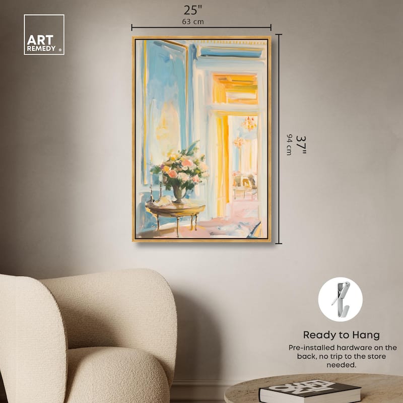 Glowing Room I Canvas by Art Remedy