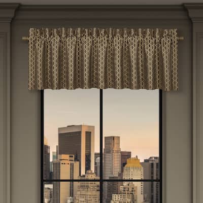 J. Queen New York Metropolitan Bronze Window Straight Valance