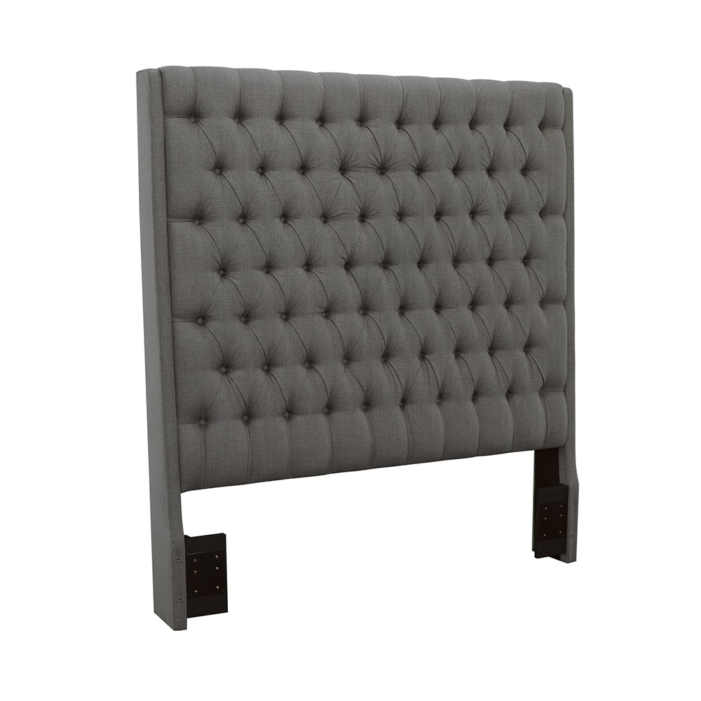 Camille Upholstered Panel Headboard Grey