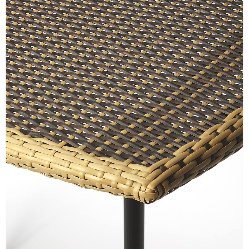 Freeport Rattan & Iron Pub Table