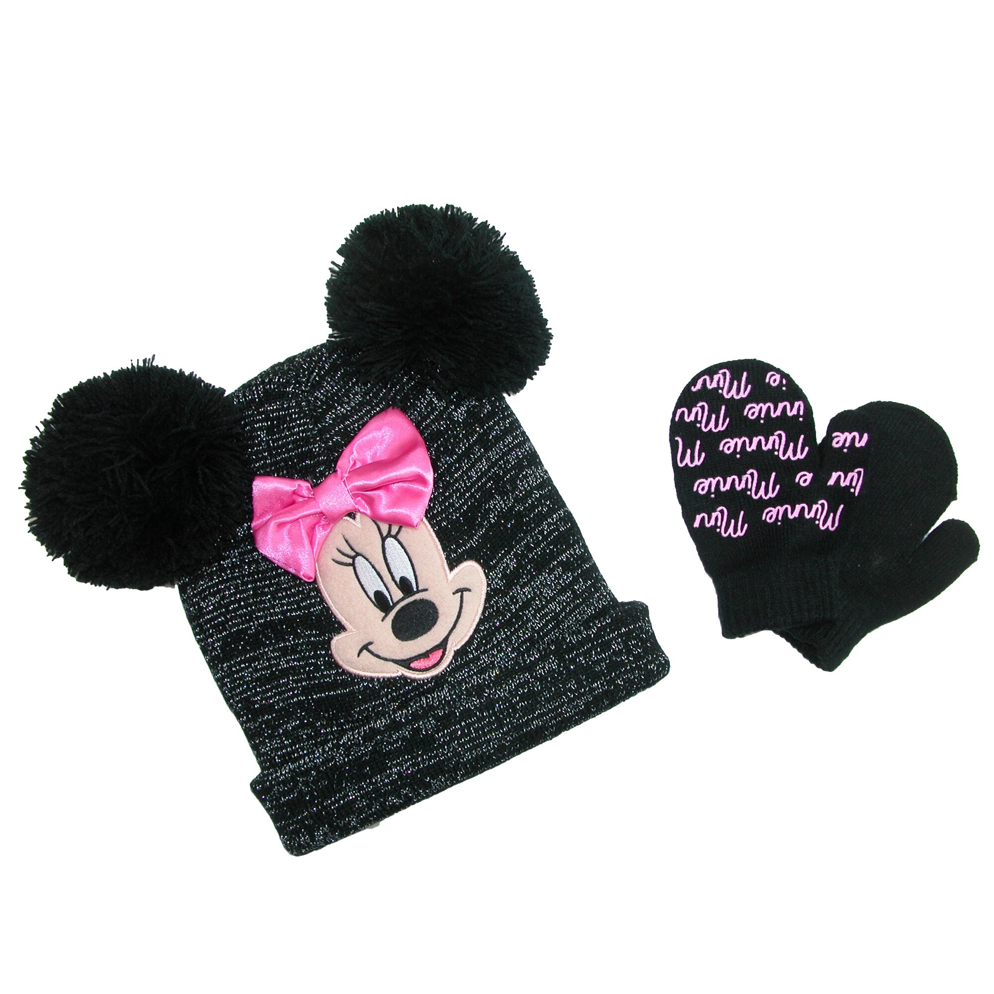 Shop Disney Infant Toddler S Minnie Mouse Hat And Mitten Winter