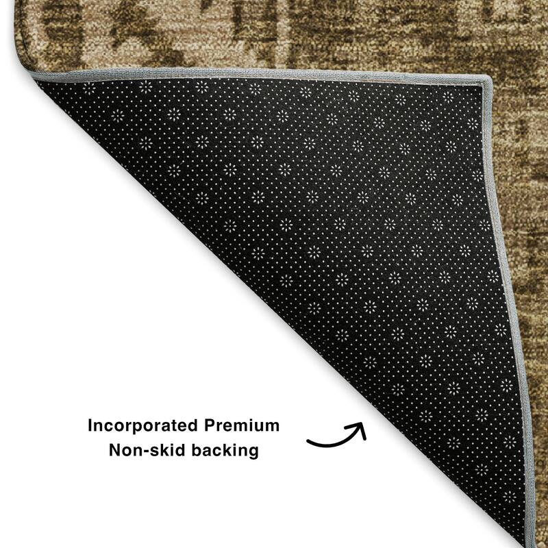 Premium Washable Super Soft Vintage Patchwork Mayfield Rug