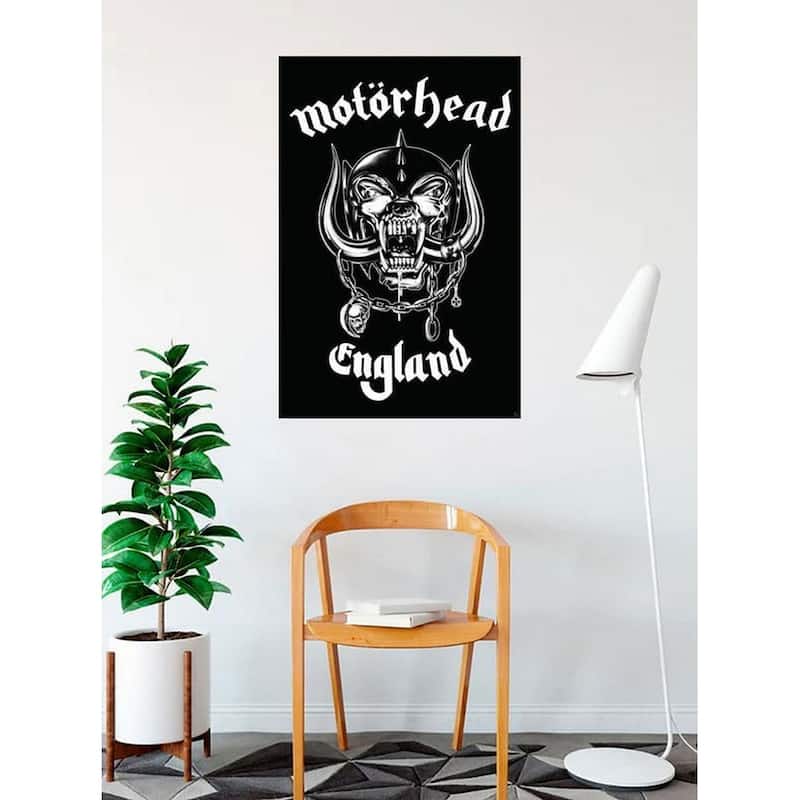 Motorhead England Album Art Poster - 24 x 36 Inch