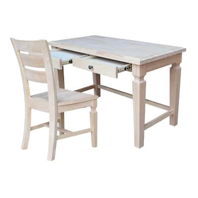 Vista Desk with 2 Drawers and Chair
