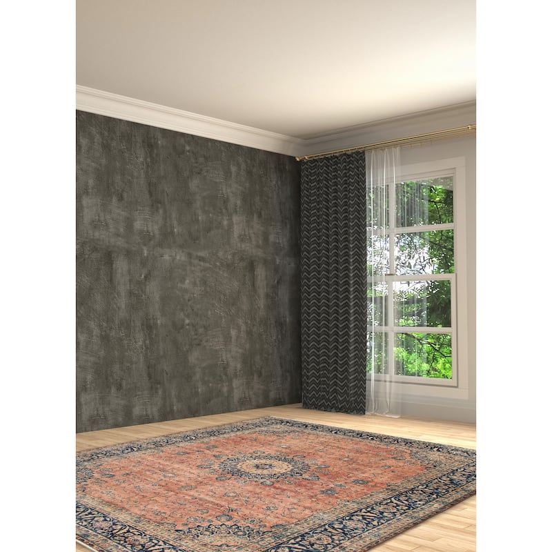ECARPETGALLERY Hand-knotted Antalya Vintage Copper Wool Rug - 9'7 x 12'10
