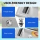preview thumbnail 2 of 5, Kitchen Sink with 4 Knife Holders