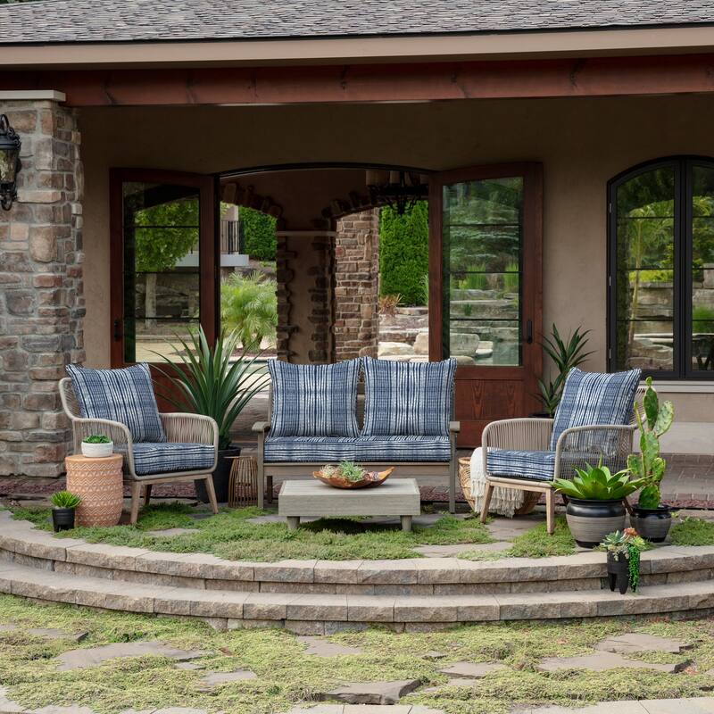 ARDEN 24 x 24 in Outdoor Deep Seat Set - 24 W x 24 D in.