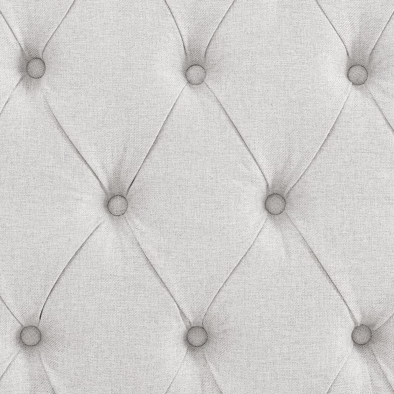 Twin Size Upholstered Daybed with Copper Nails on Square Arms