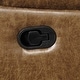 preview thumbnail 2 of 2, Furniture of America Charlestly Brown Faux Leather Recliner