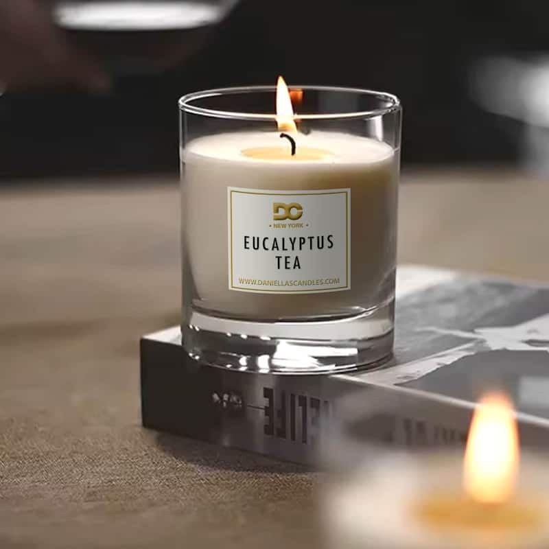 DANIELLA'S CANDLES Eucalyptus Tea Jewelry Candle - Necklace