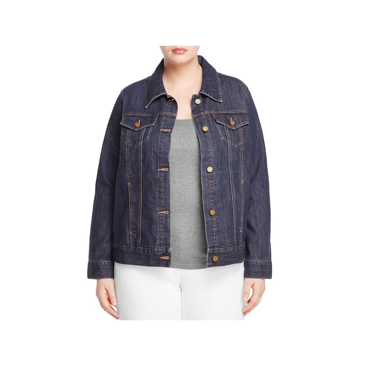 dark purple jean jacket