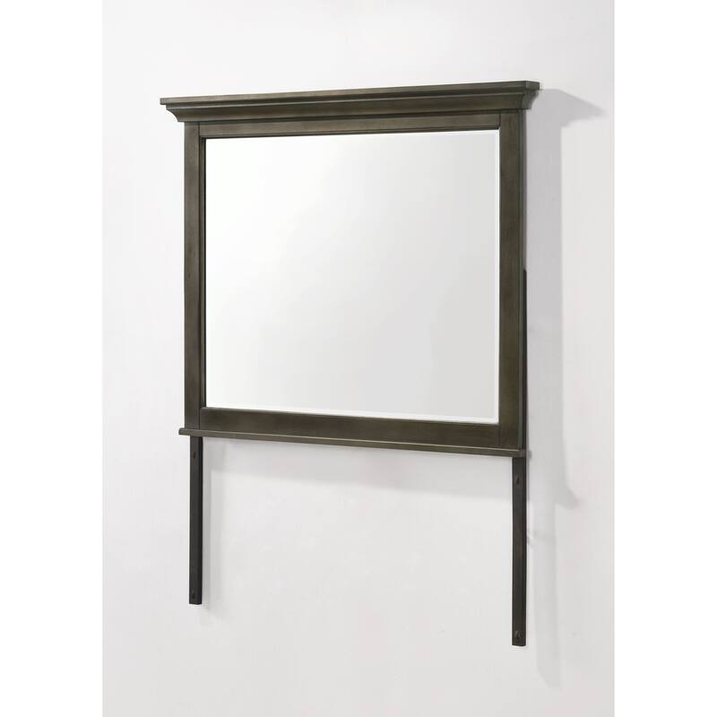San Mateo Youth Mirror - Grey