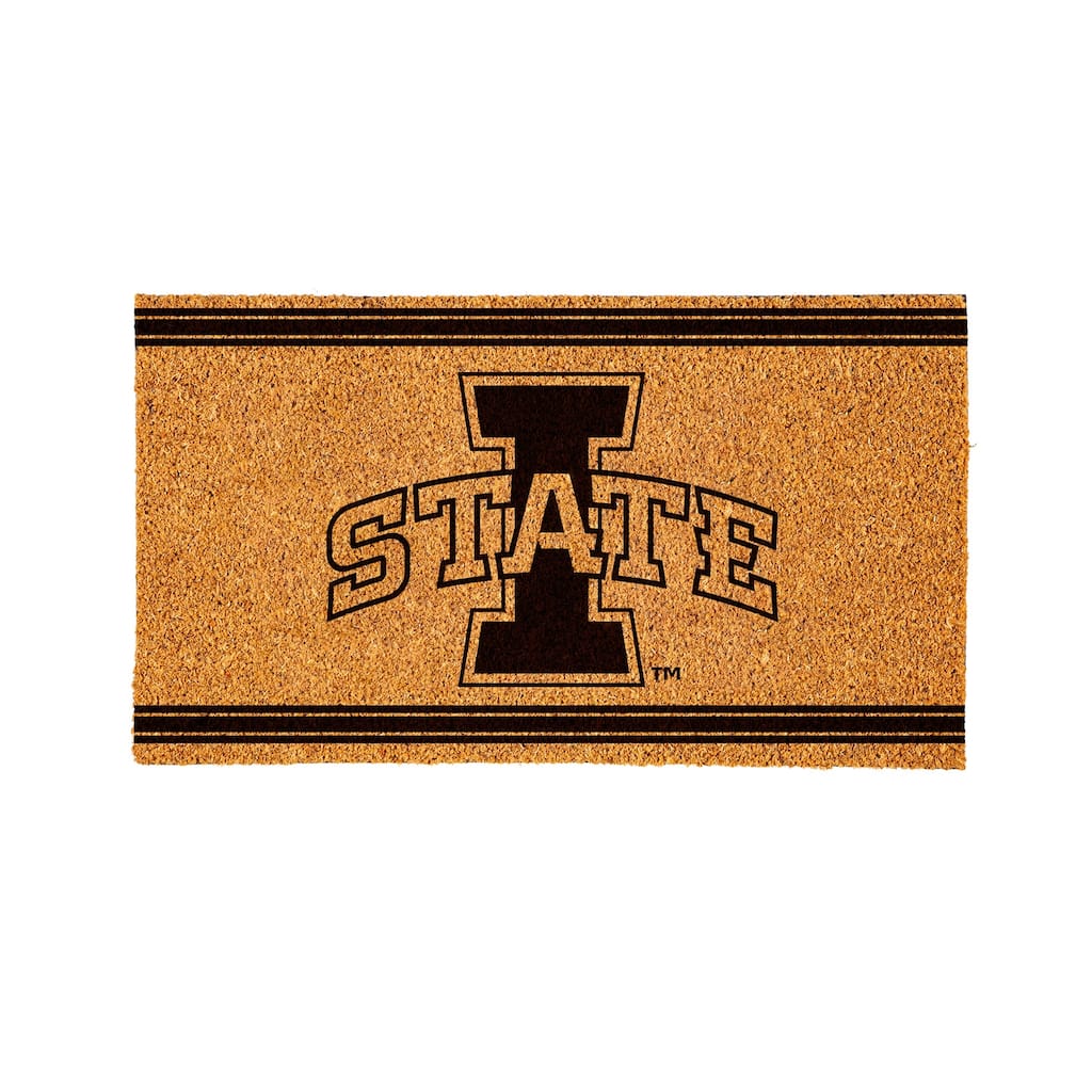 28 in. x 16 in. Iowa State University, Coir Mat