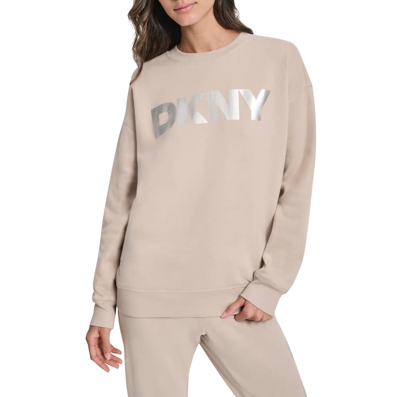 DKNY Sport Foil Logo Crewneck Sweater