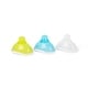 preview thumbnail 2 of 4, Twist Active Latch Nipple - Medium, 2 Pack - Blue