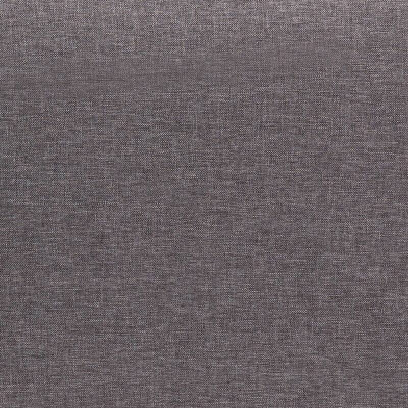 Compact Faux Linen Upholstered Sofa with Wooden Legs