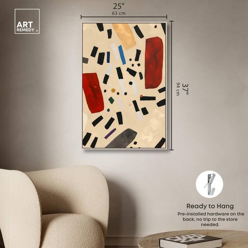 Mindscape Mosaic II Canvas by Art Remedy
