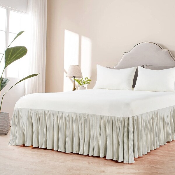 mid length pleated skirts 18 inch drop