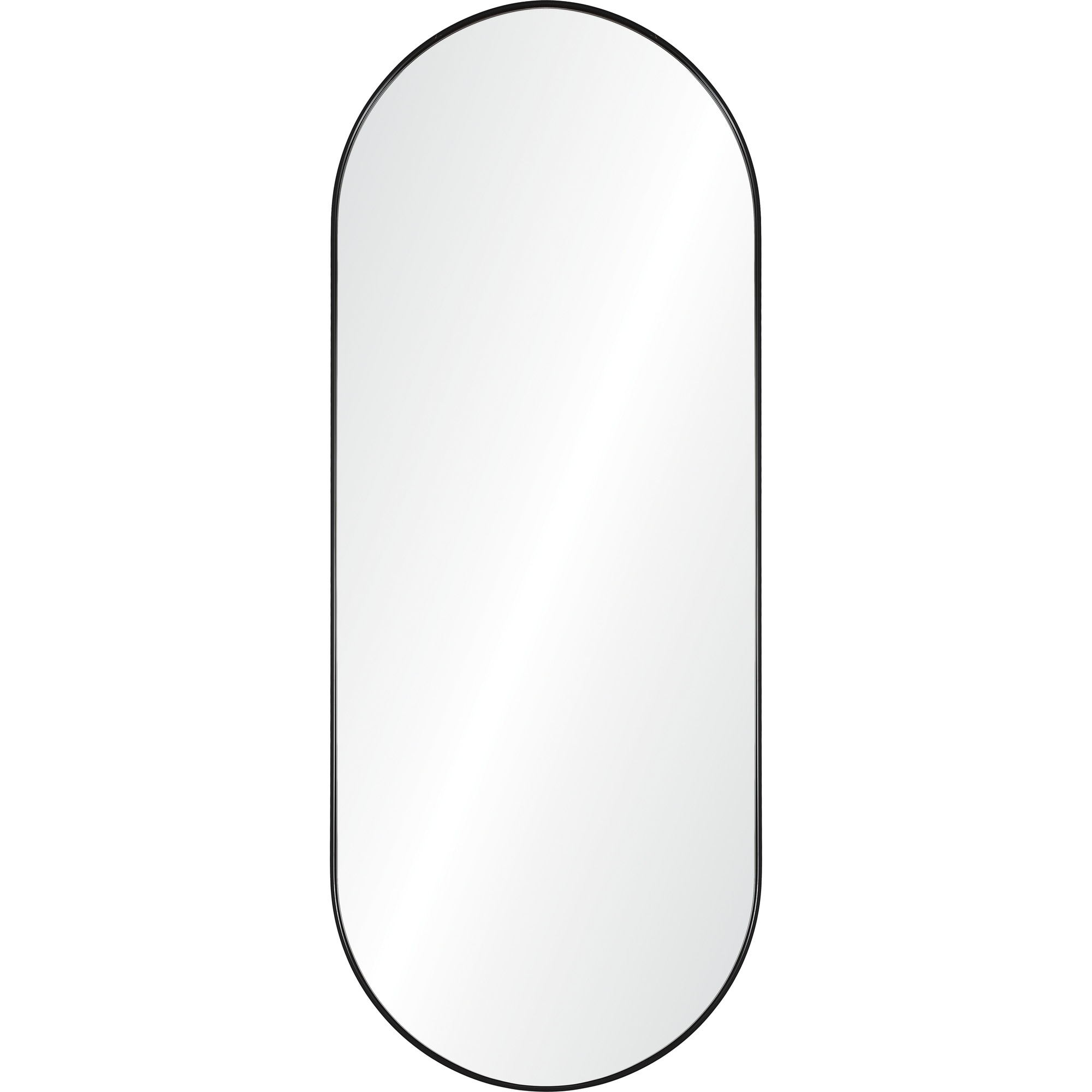 Renwil Ammar Framed Matte Black Mirror - Large