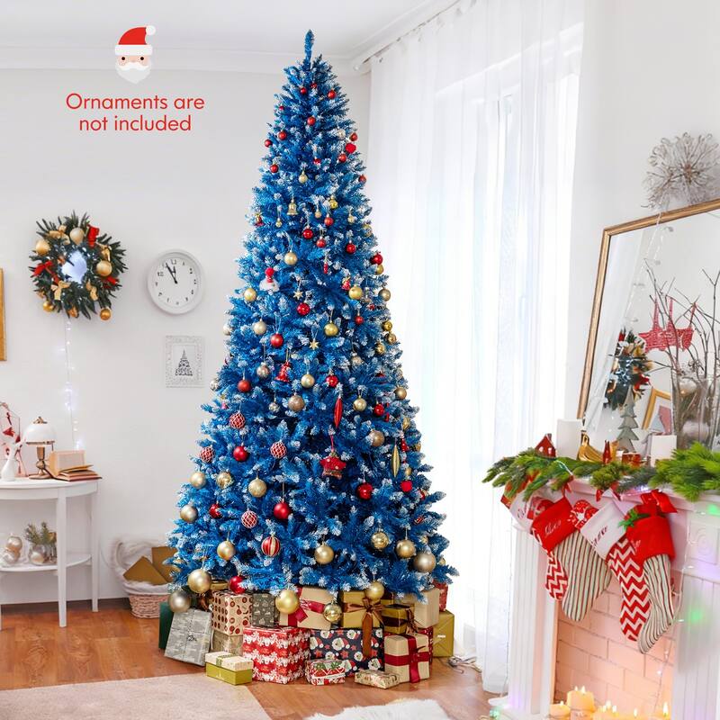 Costway 6/7/8/9 FT Artificial Christmas Tree, with 270/340/420/520 - See Details