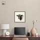 preview thumbnail 47 of 60, Darkness in Detail of Cow Canvas Animal Art Prints by Art Remedy