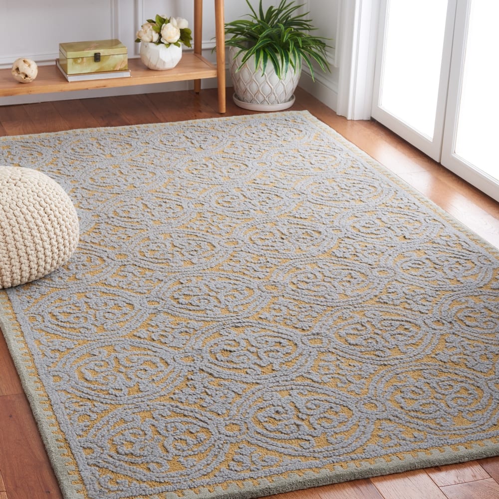 SAFAVIEH Handmade Cambridge Laureta Modern Moroccan Wool Rug