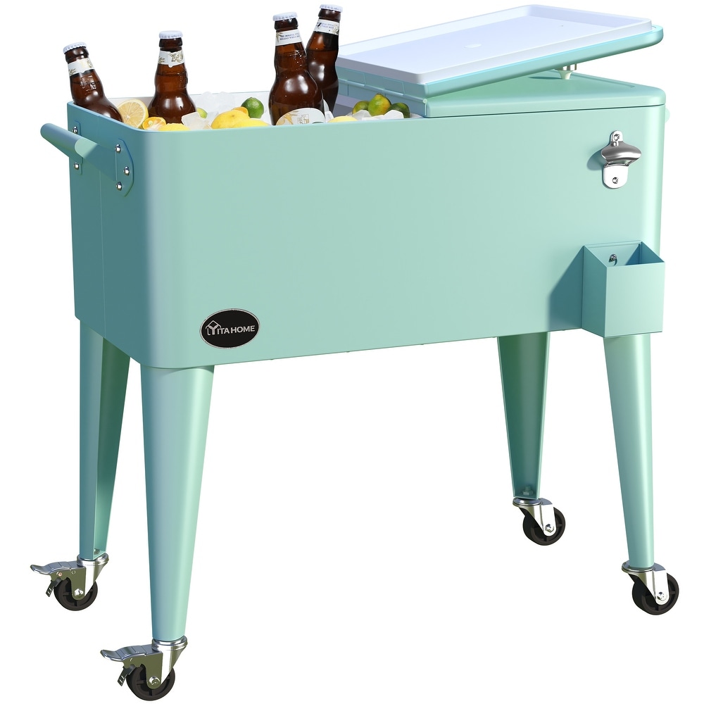 Multi-Function Insulated Beverage Rolling Cooler - Bed Bath & Beyond -  29868314