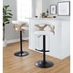 preview thumbnail 21 of 141, Carson Carrington Viby Adjustable Bar Stool with Rounded T Footrest (Set of 2)