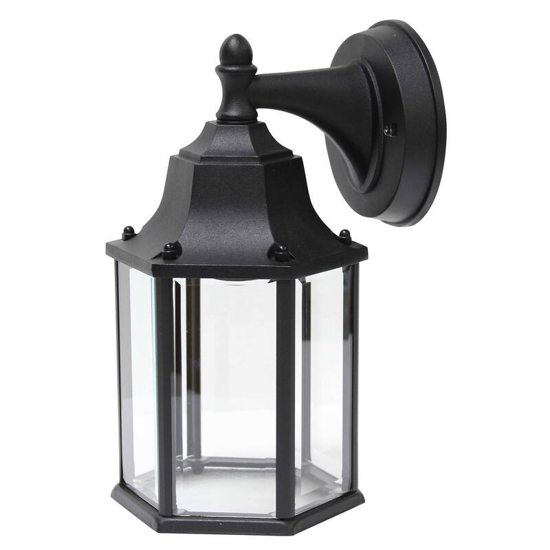 LED Light Outdoor Wall Lighting in Black