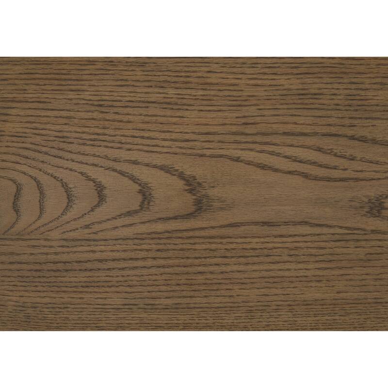 Brown Finish Sofa Table with Storage Open Shelves Living Room Furniture 1pc Console Table